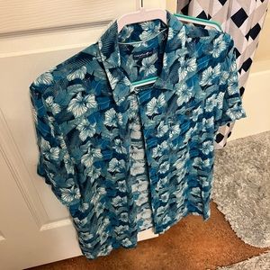 Floral Button-up Shirt